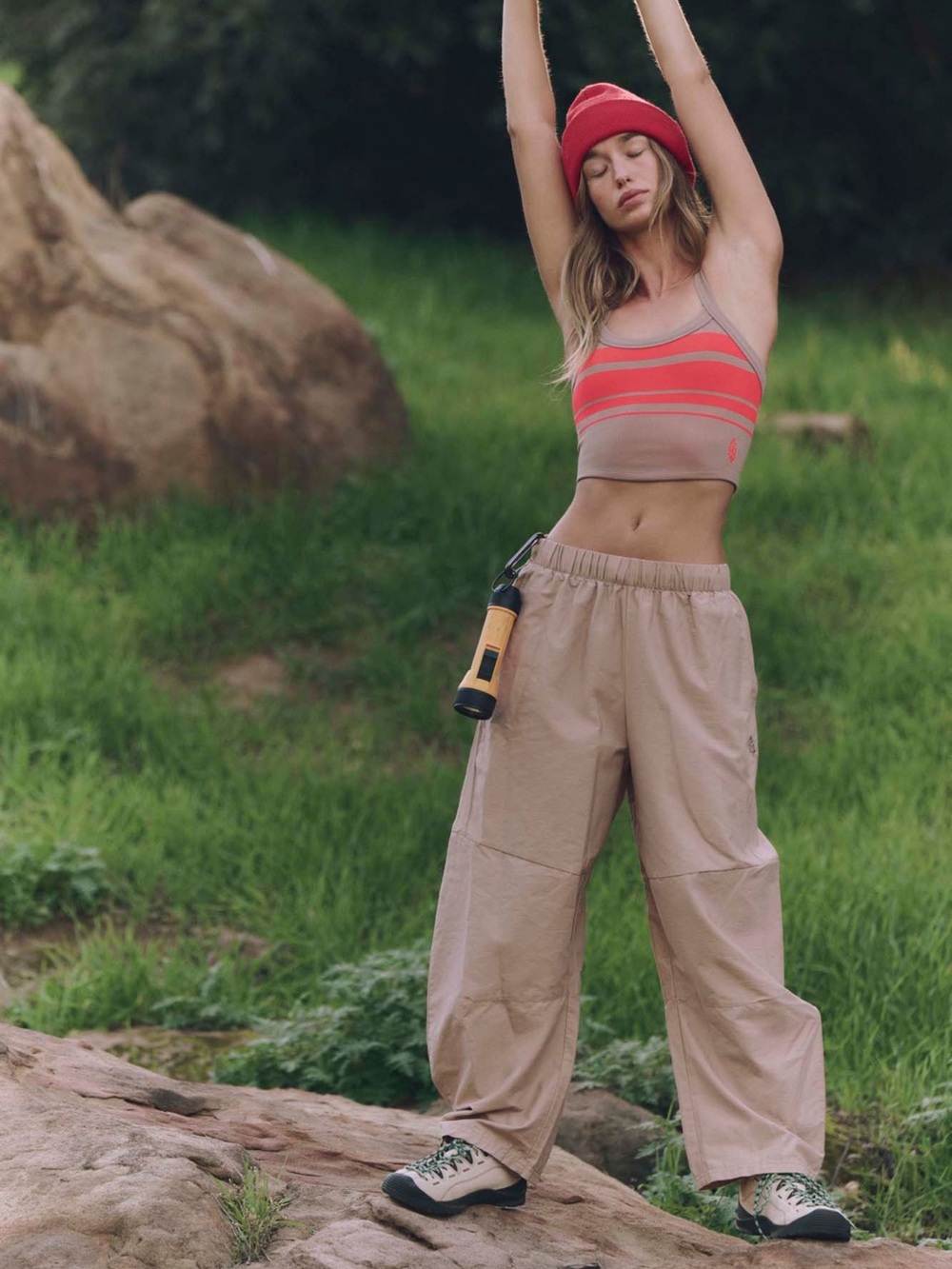 Free People Game Day Pants Khaki / Sandy / Sand Size XL
